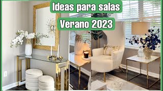 Ideas para salasdecoracion salas verano 2023 [upl. by Padraig83]