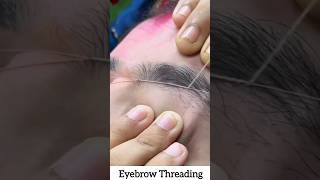 eyebrow threading eyebrow tutorial eyebrowthreadingtutorialforbeginners eyebrowthreading shorts [upl. by Belier]