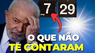 O que NÃO TE CONTARAM sobre HORÁRIO DE VERÃO [upl. by Auqkinahs]