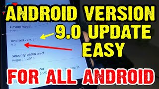 How To Change Android Version In 90 Android P Update For All Android [upl. by Ellenrad]