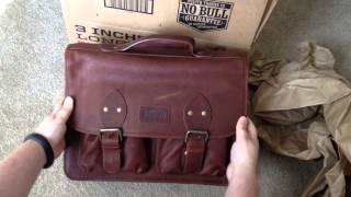 Bashful Billionaires Briefcase From Duluth Trading Company Unboxing 3814 [upl. by Nosraep]