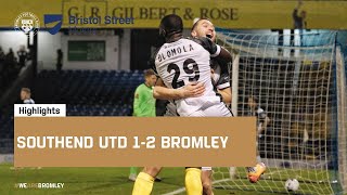 Highlights Southend United 12 Bromley [upl. by Ised766]