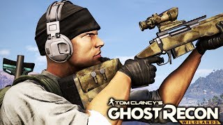 Ghost Recon Wildlands Sniper Stealth Mission Gameplay [upl. by Aleras]