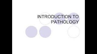 Introduction to pathology and cell injury 1 [upl. by Yssor]