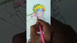 ✨How to draw Naruto Uzumaki  How to draw anime  Naruto drawing tutorialshortsytshorts [upl. by Zina]