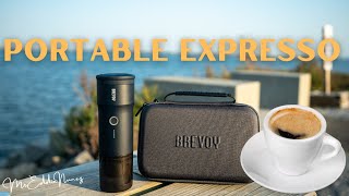 BREVOY Espresso Maker review  PORTABLE and PERFECT [upl. by Dillon]