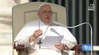 Papa Francesco Udienza Generale del 13 settembre 2023 [upl. by Nwadrebma]