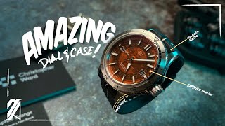 HandsOn Review Christopher Ward C60 Orange Sapphire [upl. by Cinimod237]