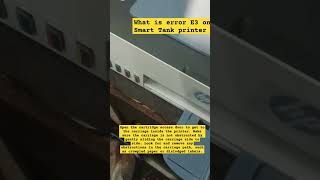 How to Fix an HP Printer Error Code E3 Troubleshooting HP Printer Error E3 on HP Smart Tank printer [upl. by Spector117]