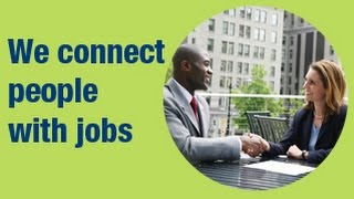 Connecting People With Jobs [upl. by Anairb]