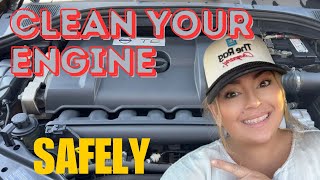 Cleaning an Engine Bay  The Safe amp Easy Way [upl. by Eltsirhc734]