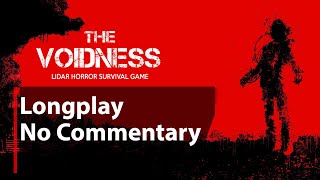 The Voidness  Lidar Horror Survival Game  Full Game  No Commentary [upl. by Norraf]