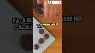 Brigadeiro Fit Delícia Sem Culpa [upl. by Ytnom499]