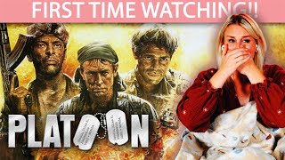 PLATOON 1986  FIRST TIME WATCHING  MOVIE REACTION [upl. by Rubenstein]