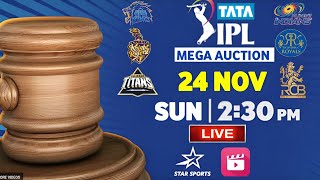 IPL 2025 Mega Auction Date Big News IPL Auction 2025 Date amp Time Venue Confirmed [upl. by Niawat]