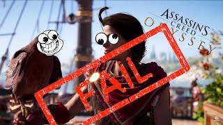 ASSASSINS CREED ODYSSEY FAILS BUGS amp FUNNY MOMENTS [upl. by Derfla15]