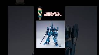 ガンプラ転売ヤーにクイズ リゼル ガンダムUC ガンダム ガンプラ [upl. by Kakalina]