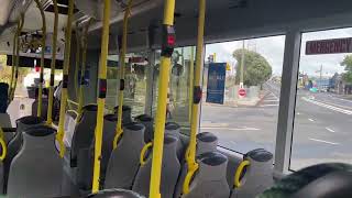 Rail Bus Onehunga recorded from Ellerslie  Onehunga [upl. by Airebma]