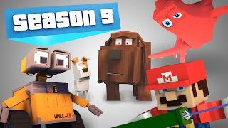 MMP Season 5 Compilation  Minecraft Animation [upl. by Timothea]