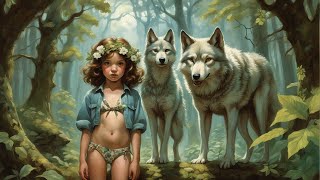 The Wild Wolf Girl Raised by Wolves An Incredible Wolfgirl [upl. by Ytomit]