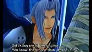 KH 2 Cloud Vs Sephiroth Fan Dub [upl. by Tommy]