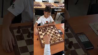 Будапештский гамбит в индийской защите chessgame budapest gambit budapestgambit fide ajedrez [upl. by Ecnarretal524]