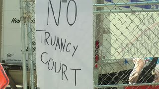 Truancy Court Protests [upl. by Lenhart552]