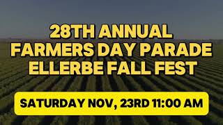 Upcoming Ellerbe Farmers Day Parade 112324 [upl. by Lennor]