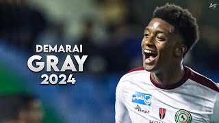 Demarai Gray 2024  Crazy Skills Assists amp Goals  AlEttifaq  HD [upl. by Thain703]