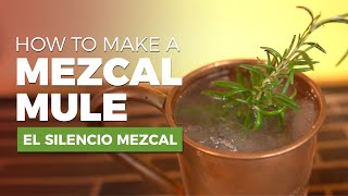 How To Make A Mezcal Mule With El Silencio Mezcal [upl. by Eycal]