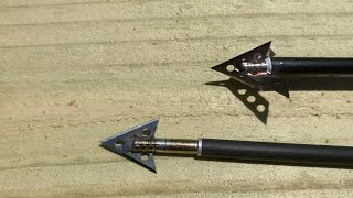 homemade razor Blade broadhead [upl. by Wall]