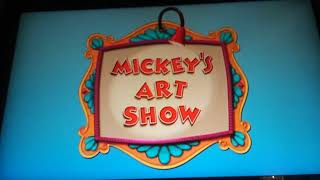 Mickeys Art Show [upl. by Eidua]