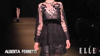 Alberta Ferretti Milan Fashion Week Otoñoinvierno 2013201  Elle España [upl. by Horowitz]