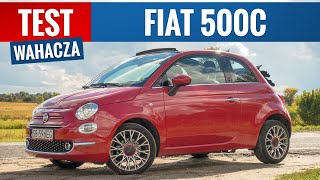 Fiat 500C 2022  TEST PL 10 70 KM Hybrid Małe cabrio a dużo frajdy [upl. by Senn]