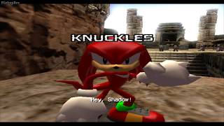 Sonic in Glyphic Canyon Shadow the Hedgehog Mod [upl. by Haldi826]