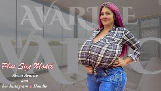 Adorable Avarice  Plus Size Curvy  Top Heavy Model  модель плюссайз  Modèles aux courbes [upl. by Arenat]