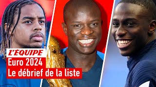 Équipe de France  Le débrief de la liste des Bleus pour lEuro 2024 [upl. by Atiniuq105]