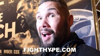 TONY BELLEWS HILARIOUSLY HONEST DEONTAY WILDER ADMISSION EXPLAINS WHY HE WONT FIGHT HIM [upl. by Kendell]