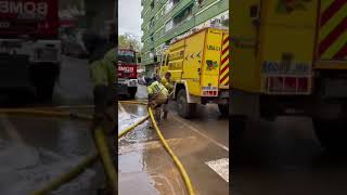 Ayuda Bomberos de Ávila en Valencia [upl. by Anyaj]