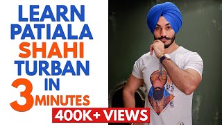 Best Video Ever “PatialaShahi Paggquot Learn In just 3 Minutes [upl. by Llehsam]