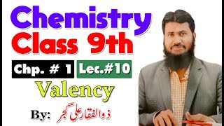 valency  Chapter  1  Chemistry Class 9th [upl. by Sum161]