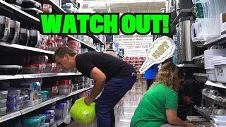 Farting in a trash can at Walmart  THE POOTER  Jack Vale [upl. by Vokaay540]