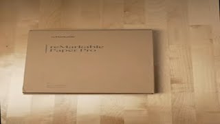 reMarkable Paper Pro Unboxing [upl. by Publus147]