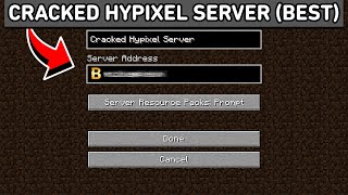 The Best Cracked Hypixel Server Bluepixel [upl. by Atterg]