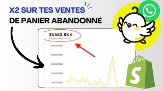 Comment faire de la relance de panier abandonné via WhatsApp pour son Ecommerce [upl. by Netsrak]