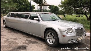 Indias rare Chrysler 300C Limousine 2009  Reallife review [upl. by Casanova]