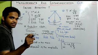 Measurements and Experimentation Class 9 ICSE  Concise Physics  Simple pendulum [upl. by Nitsugua]