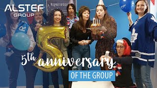 Alstef Group celebrates its 5th Anniversary [upl. by Jermaine]