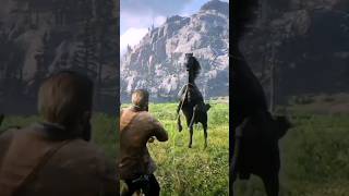 black horse  Red Dead Redemption 2  rdr 2 gameplay rdr2 horseriding 100kview [upl. by Grubman837]