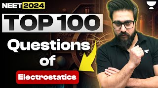 Top 100 Most Expected Question From Electrostatics  Yawar Manzoor [upl. by Itnavart56]